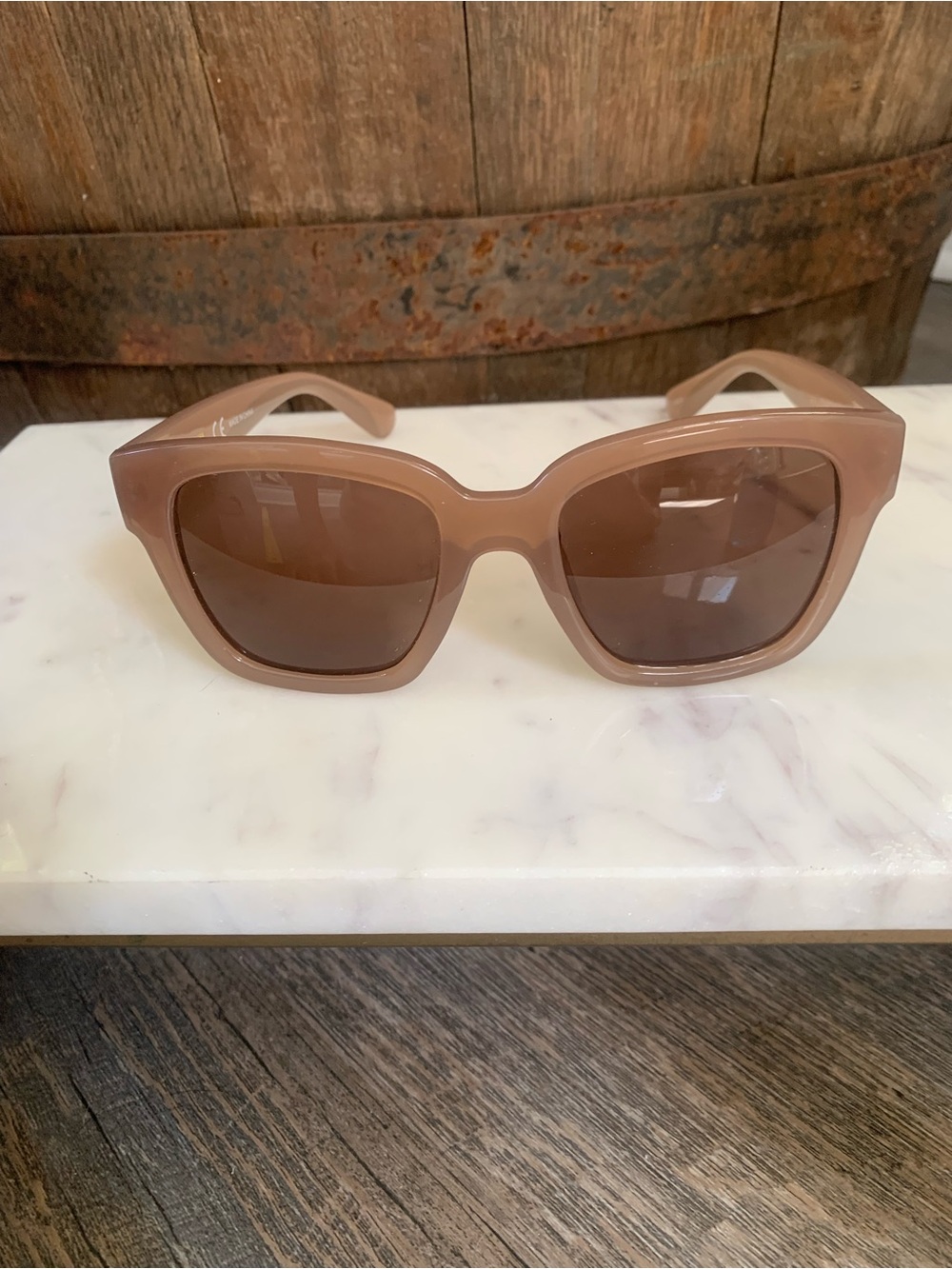 Stylish J.Crew Acetate Women's Square Sunglasses in Brown